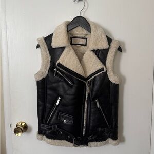 Michael Kors Shearling Vest